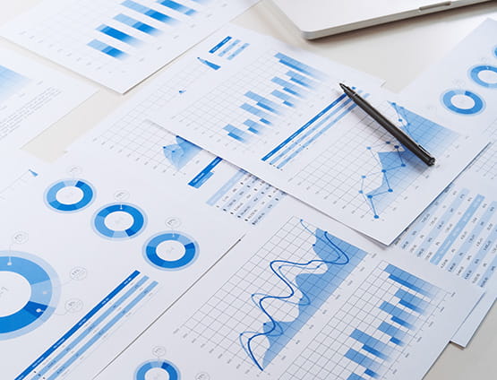 financial reporting charts